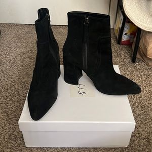 Steve Madden Jacque black suede boot